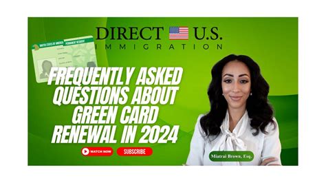 Green Card Renewal: Questions and Tips .